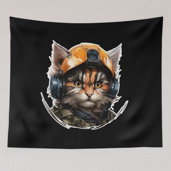 Item preview, Catwithhardhats Cat Worker designed and sold by RosmirStore.