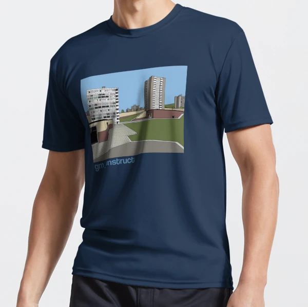 gm_construct Active T-Shirt for Sale by Kanubrius