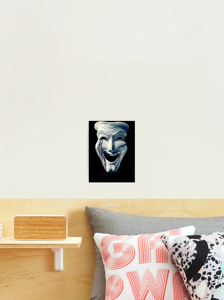 SCP 035 Possessive Mask' Poster, picture, metal print, paint by Lissy2D