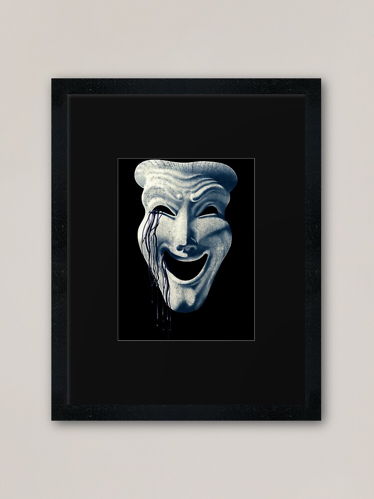 SCP 035 Possessive Mask' Poster, picture, metal print, paint by Lissy2D