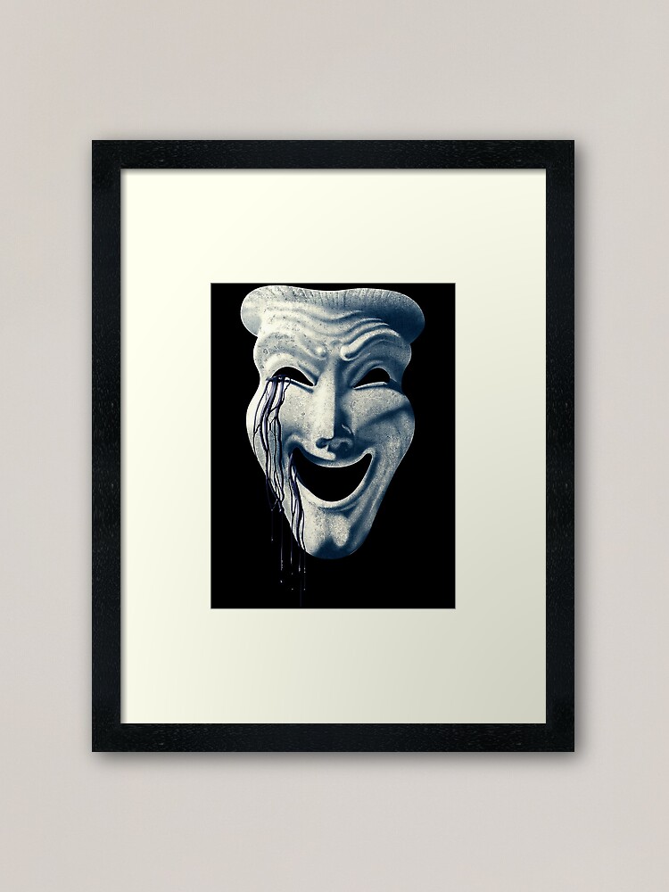 SCP-035 : Possessive Mask Framed Art Print for Sale by TheVolgun