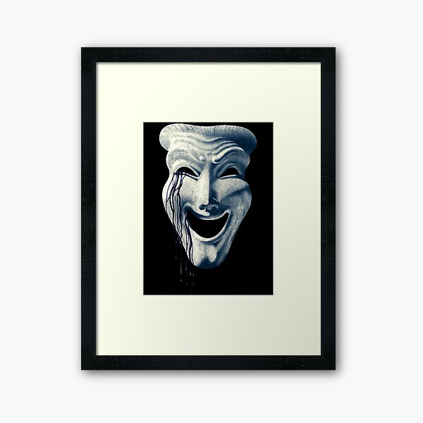 SCP-035 : Possessive Mask Framed Art Print for Sale by TheVolgun