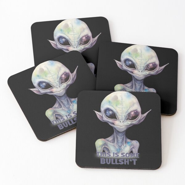 Item preview, THIS IS SOME BULLSH*T Ufo Alien designed and sold by ArtFromBeyond.