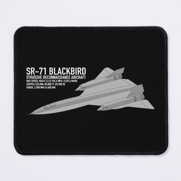 Item preview, SR-71 Blackbird Fastest Plane Facts Gift designed and sold by MilitaryMart.