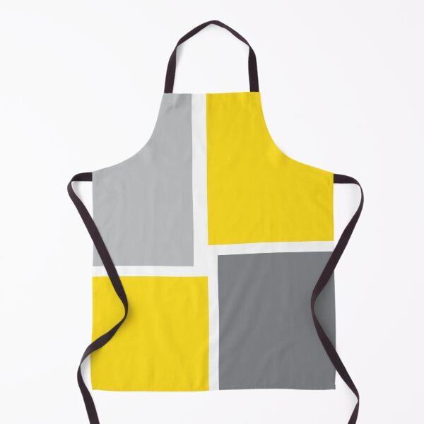 Item preview, Block colors of dark and light grey with mustard yellow designed and sold by Amal20.