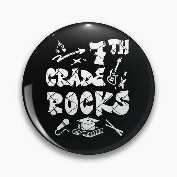 Item preview, Cool 7th Grade Rocks Rock Music Class designed and sold by Betsytiptoe.