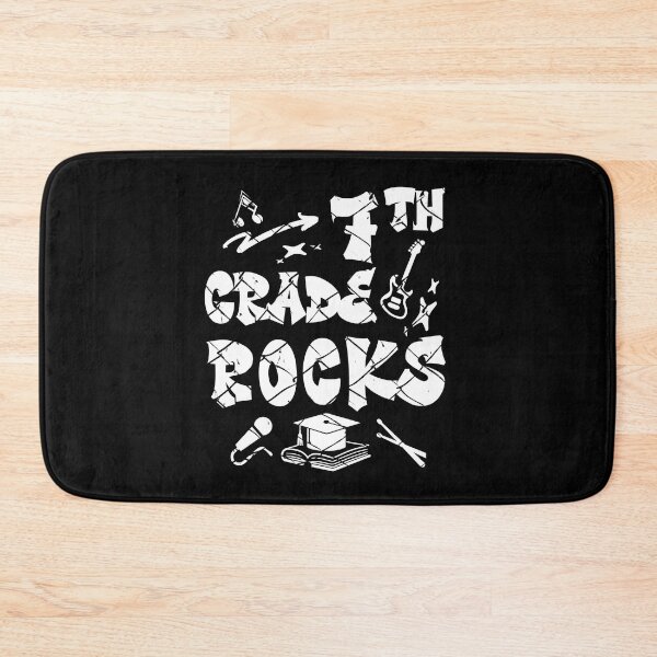 Item preview, Cool 7th Grade Rocks Rock Music Class designed and sold by Betsytiptoe.