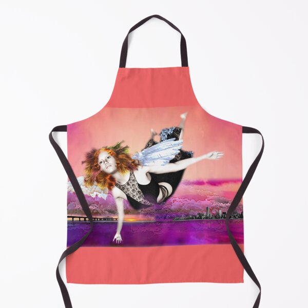 Item preview, Angel Flying in Solitude Over Calm Morning Ocean designed and sold by Patricia Brown.