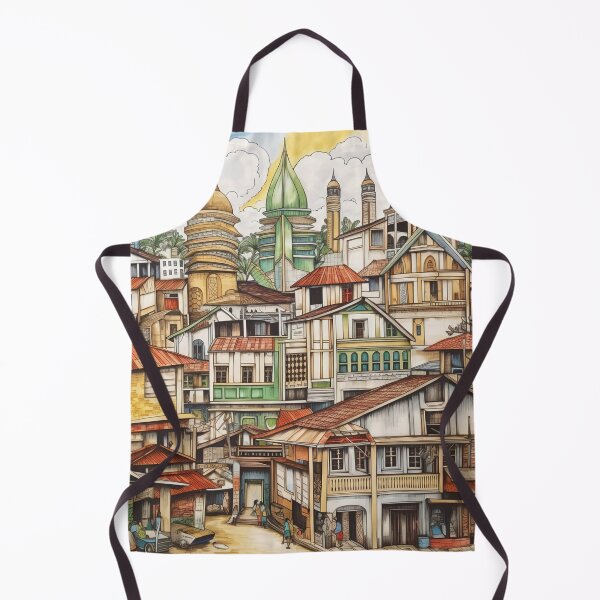 Item preview, Dar Es Salaam city drawing designed and sold by ComicsFactory.