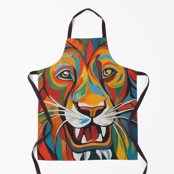 Item preview, Colourful Roaring Lion Artwork designed and sold by ancient-times.