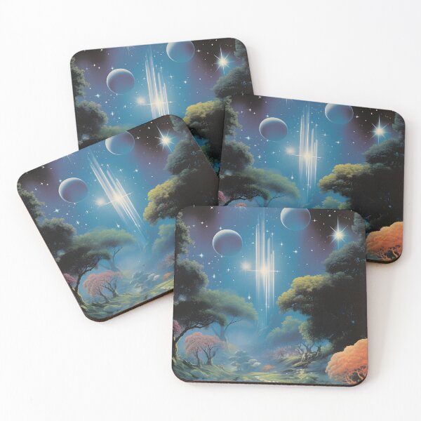 Item preview, The Night Sky of the Extraterrestrial Forest designed and sold by Je-we.