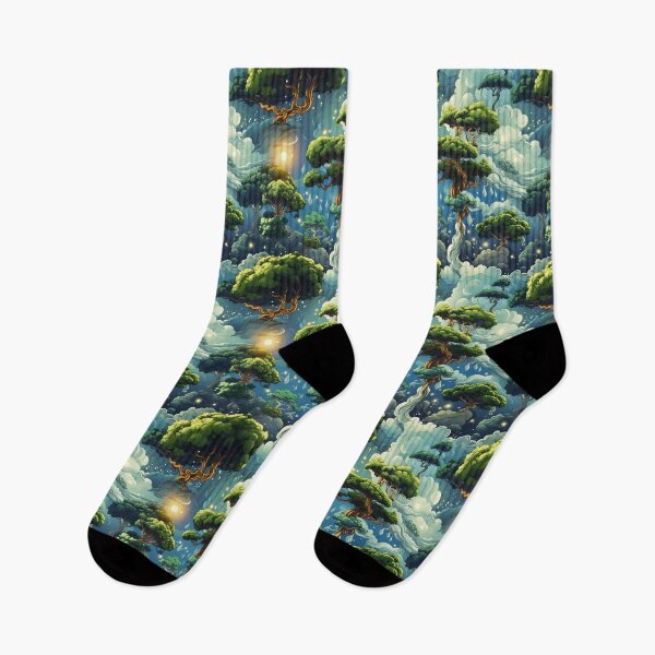 Item preview, Discover the Magic of Seamless Skyward Trees designed and sold by Prozeum.