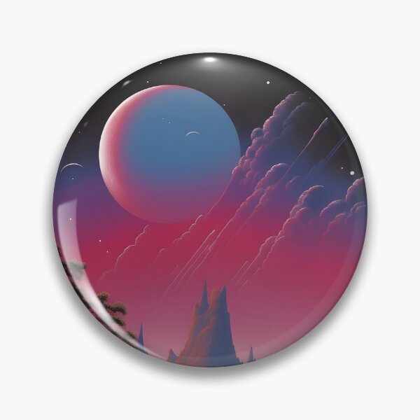 Item preview, Extraterrestrial Forest and Pink Clouds designed and sold by Je-we.