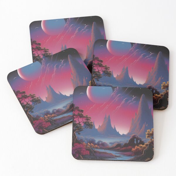 Item preview, Extraterrestrial Forest and Pink Clouds designed and sold by Je-we.