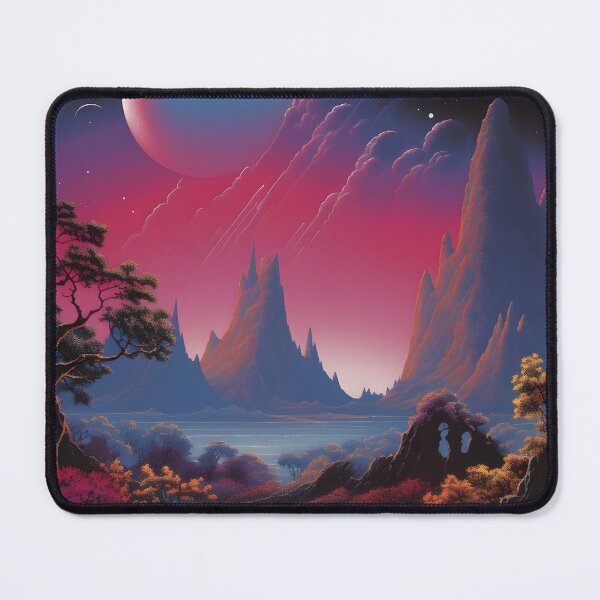 Item preview, Extraterrestrial Forest and Pink Clouds designed and sold by Je-we.