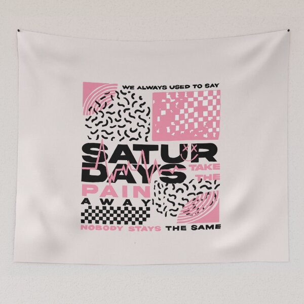 Item preview, saturdays take the pain away - louis tomlinson designed and sold by itsrubii.