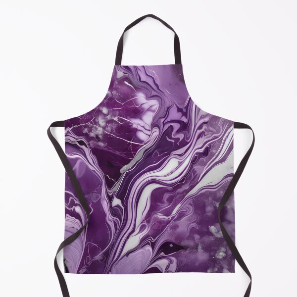 Item preview, Purple & White Marble Symphony  designed and sold by BirdsnStuff.