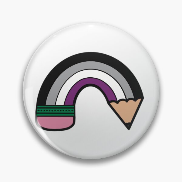 Item preview, Asexual Pride rainbow pencil designed and sold by nherbst.