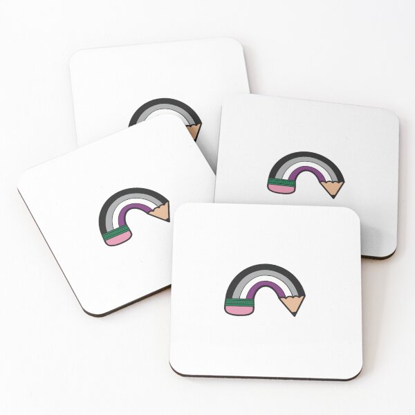 Item preview, Asexual Pride rainbow pencil designed and sold by nherbst.