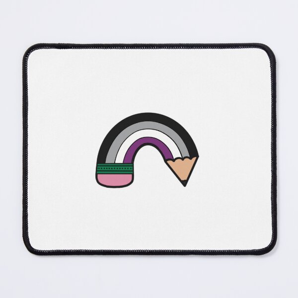 Item preview, Asexual Pride rainbow pencil designed and sold by nherbst.