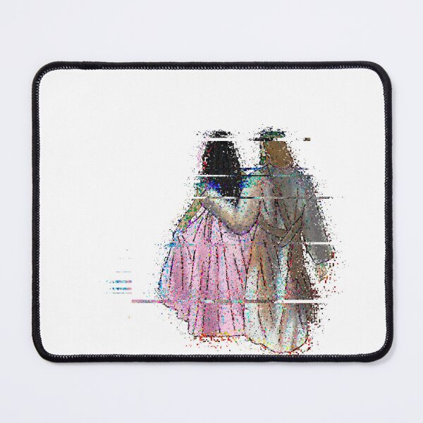 Item preview, Glitch woman and Jesus  designed and sold by flourishingpe.
