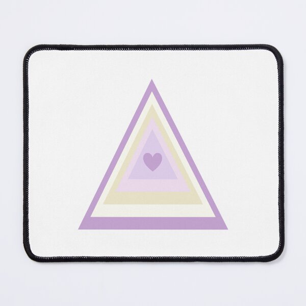 Item preview, Lavender Heart Love Triangle designed and sold by EpicCreation.