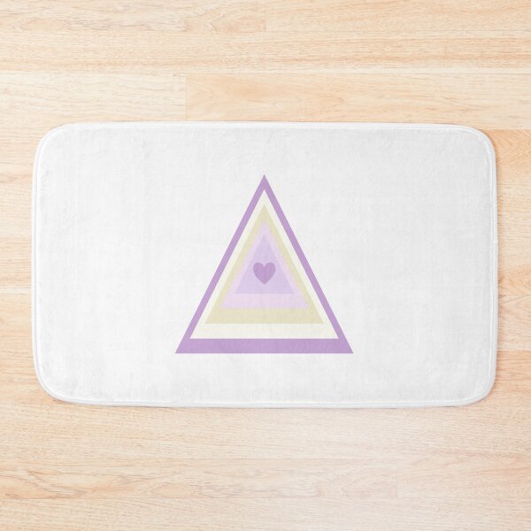 Item preview, Lavender Heart Love Triangle designed and sold by EpicCreation.