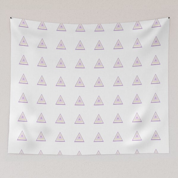 Item preview, Lavender Heart Love Triangle designed and sold by EpicCreation.