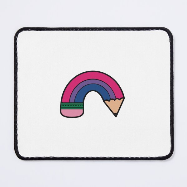 Item preview, Bisexual Pride rainbow pencil designed and sold by nherbst.