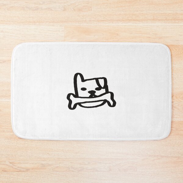 Item preview, Dog with bone in mouth designed and sold by Wolphie.