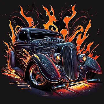 Artwork thumbnail, Hot Rods by stroker88