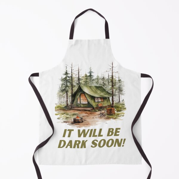 Item preview, Campsite, Camping in the forest Watercolors designed and sold by Katarzyna Dembek.