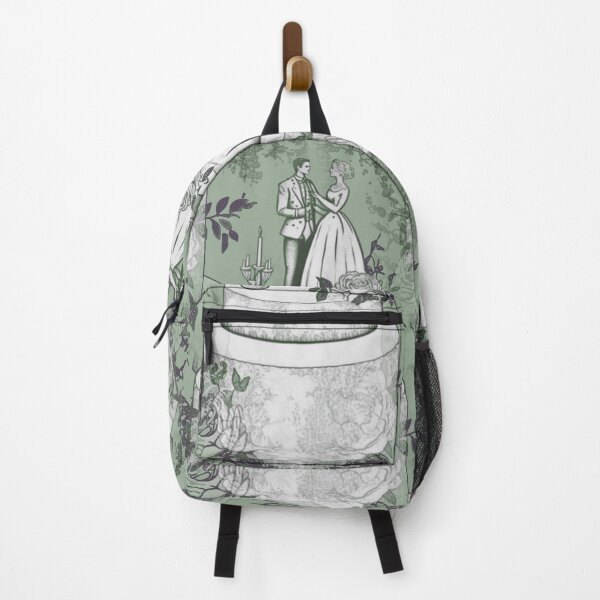 Item preview, Wedding Cake Toile: Green designed and sold by Panic Jewelry & Things.
