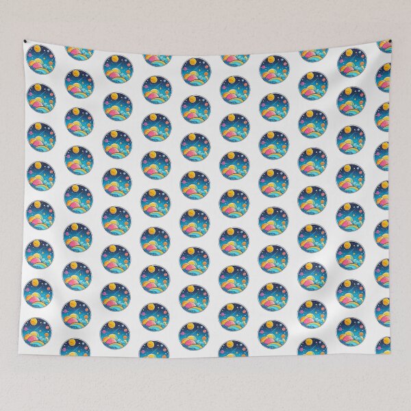 Item preview, Planets in Space designed and sold by SO-FU.