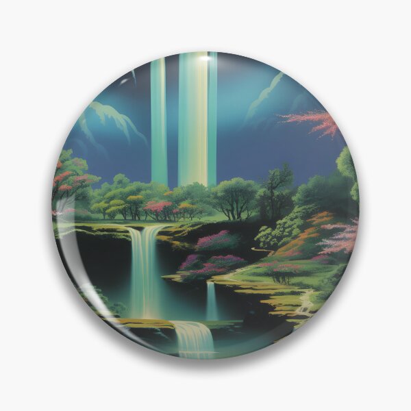 Item preview, Salida del sol y cascada del arco iris designed and sold by Je-we.