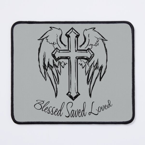 Item preview, BLESSED SAVED LOVED designed and sold by JASCKSHIRTS.