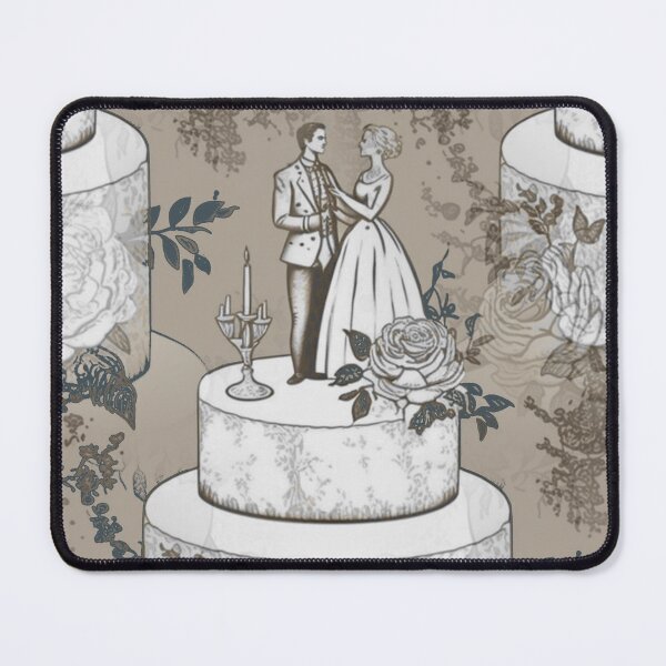 Item preview, Wedding Cake Toile: Neutral designed and sold by Panic Jewelry & Things.