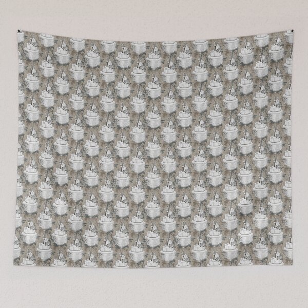 Item preview, Wedding Cake Toile: Neutral designed and sold by Panic Jewelry & Things.
