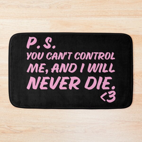 Item preview, you can't control me designed and sold by spidersilkties.
