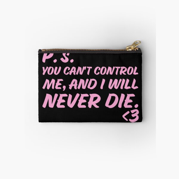 Item preview, you can't control me designed and sold by spidersilkties.