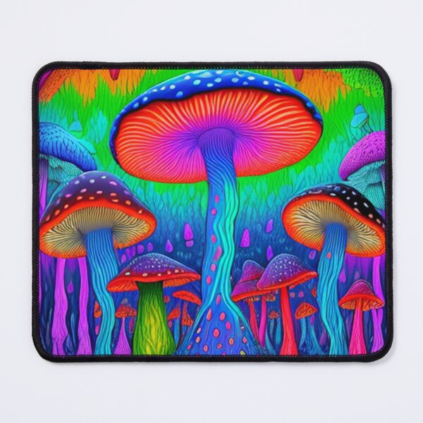 Item preview, Mystical Mycologist's Dream: Colorful Magic Mushrooms Fantasy Trip Trippy designed and sold by shypixels.