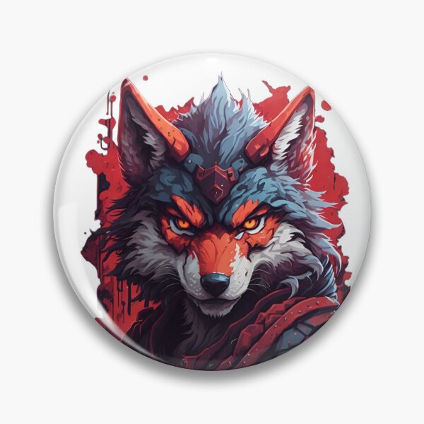 Item preview, Bloodthirsty Big Bad Wolf Bust 2 designed and sold by RabbitPrints.