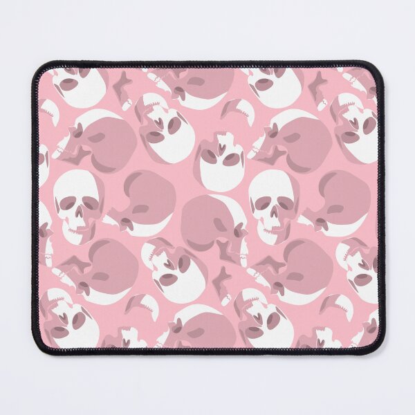 Item preview, pastel pink skull skeleton pattern designed and sold by Gossip Rag.
