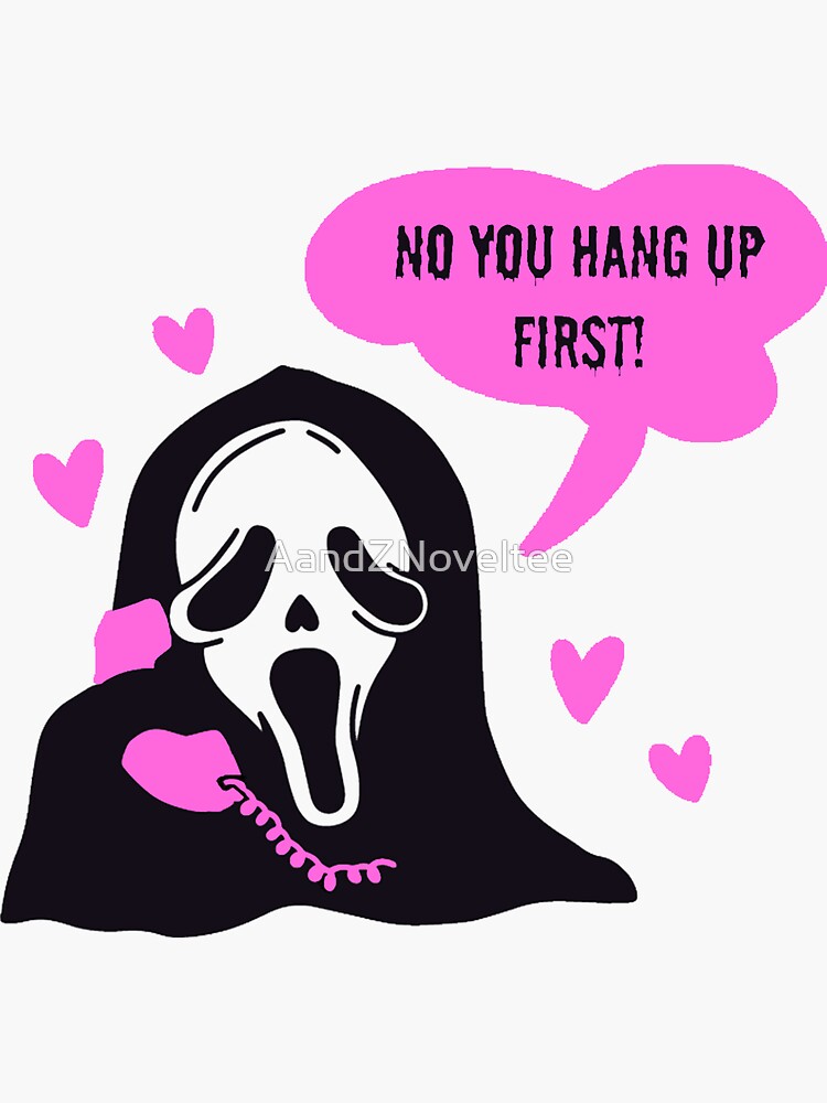 Ghostface Phone Call Magnet for Sale by solartd