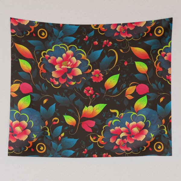 Item preview, Flower Vibes, the ultimate floral design for your home decoration. designed and sold by paulo silveira.