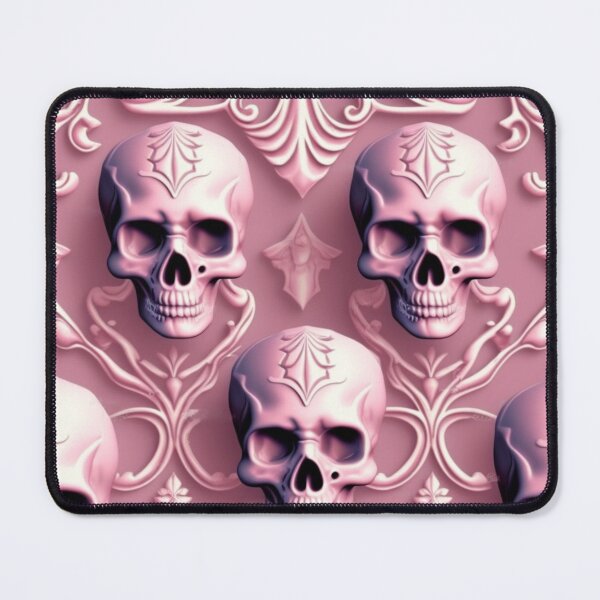 Item preview, Candy Skulls Ornamented Print designed and sold by GothiCally.