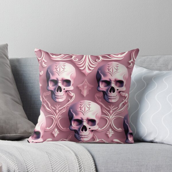 Item preview, Candy Skulls Ornamented Print designed and sold by GothiCally.