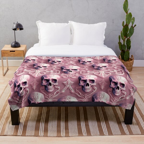 Item preview, Candy Skulls Ornamented Print designed and sold by GothiCally.