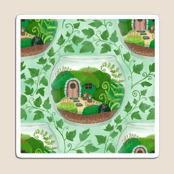 Item preview, Secret Terrarium Garden Bowl with ivy designed and sold by creativinchi.