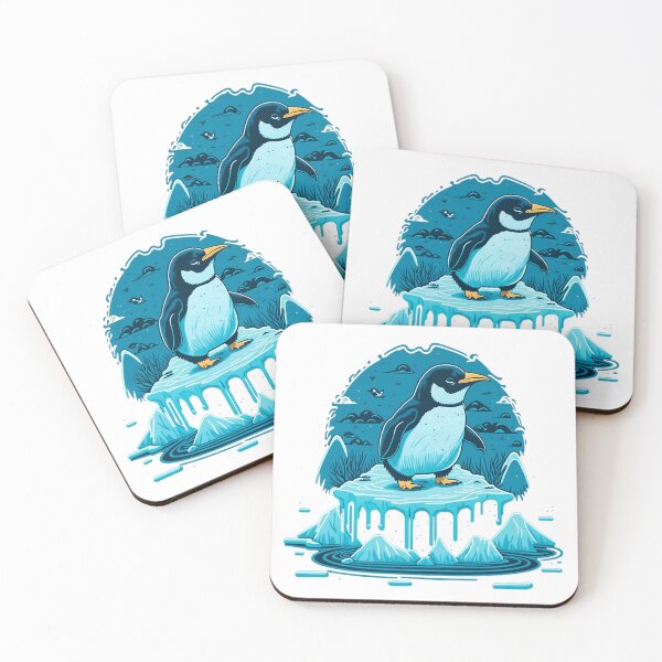 Item preview, Penguin Ice Blue Water designed and sold by Chemikal1993.